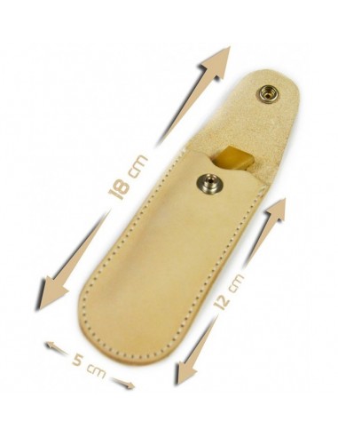 Funda para navaja de caza en piel...