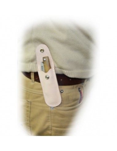 Funda para navaja de caza en piel...