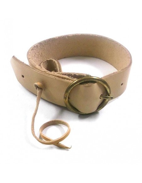 Collar para cabra u oveja vaqueta