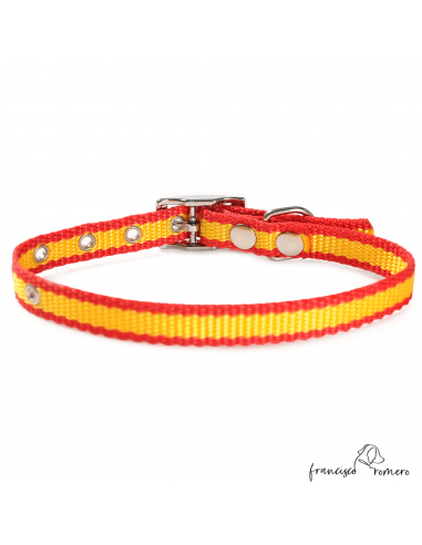 Collar Nylon España ancho 1,5 cm
