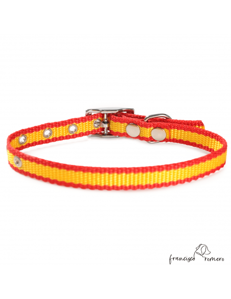 Collar Nylon España ancho 1,5 cm