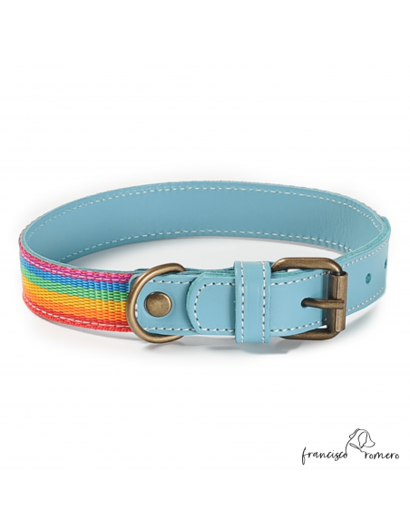 Collar Piel Arco Iris