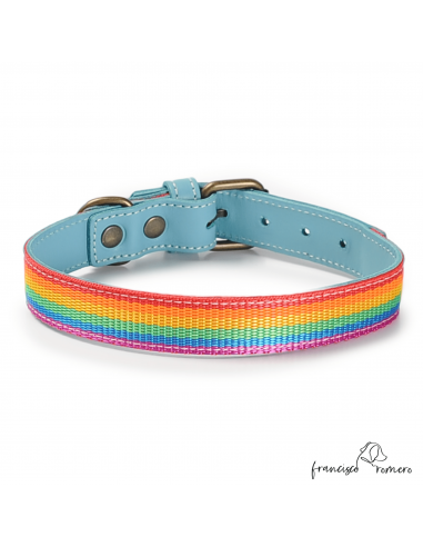 Collar Piel Arco Iris