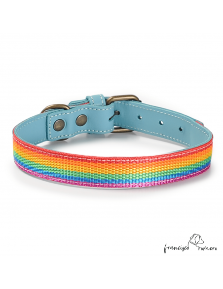 Collar Piel Arco Iris