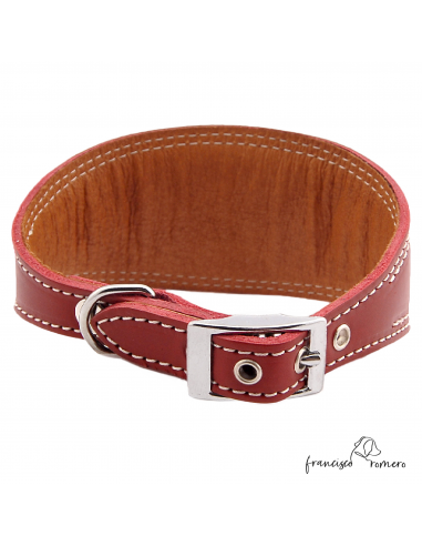 Collar para Galgo Estribo Plata