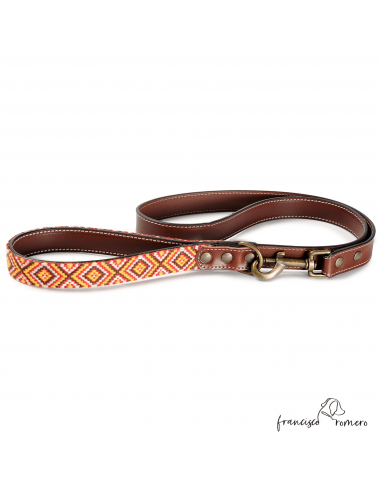 Correa Piel Africana para perros