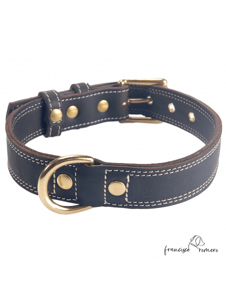 Collar Premium de alta resistencia Piel y Biothane