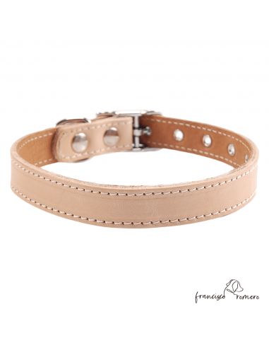 Collar Doble Piel vaquetilla con...