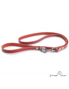 Correa Piel Vaquetilla Burdeos