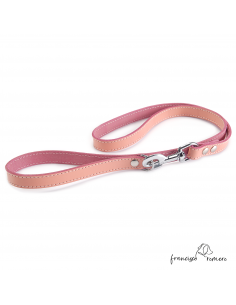 Correa Piel Vaquetilla Rosa