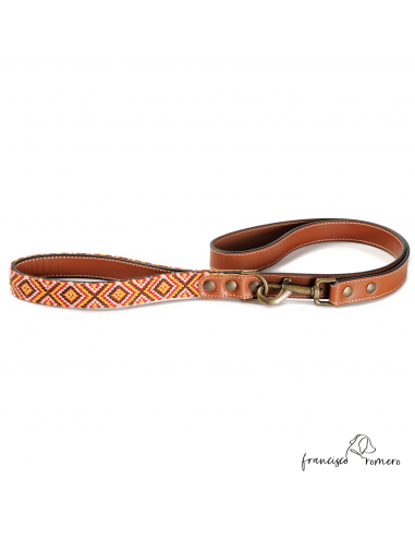 Correa Piel Africana para perros...