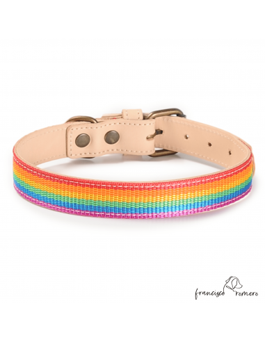 Collar Piel Arco Iris Natural