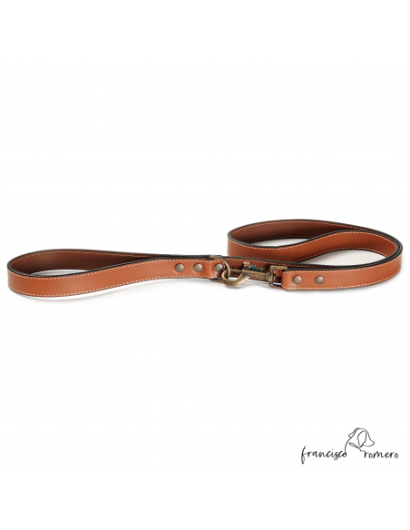 Correa Piel Bordado Argentino Caramelo