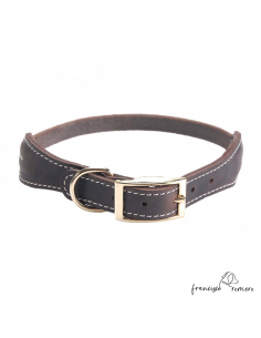 Collar cuero 10x4 con...