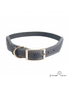 Collar cuero 10x4 con...