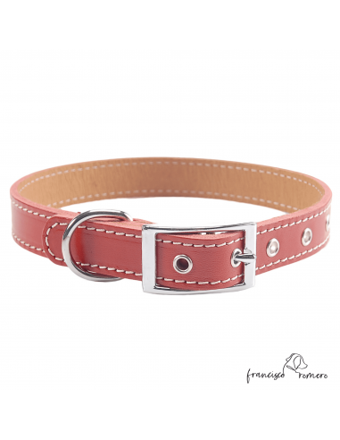 Collar Doble Piel vaquetilla con...