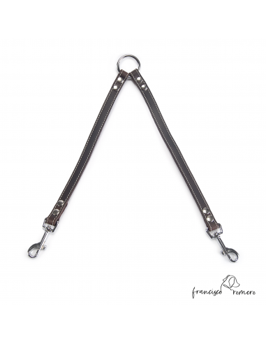 Amarre para perros piel de Ubrique...