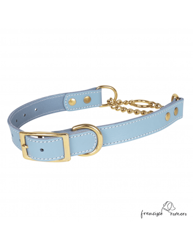 Collar Corrector Piel Cadena de Latón...