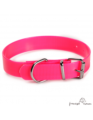 Collar Biothane Gold 2,5 cm hebilla...