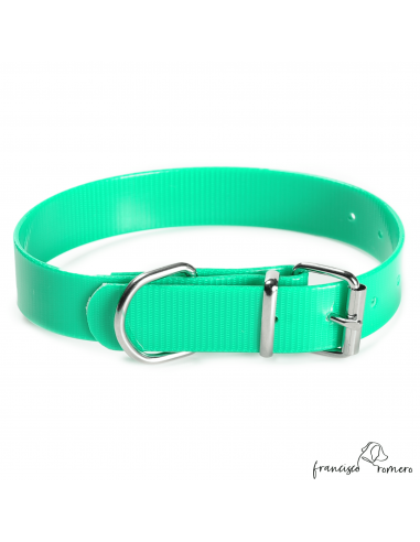 Collar Biothane Gold 2,5 cm hebilla...