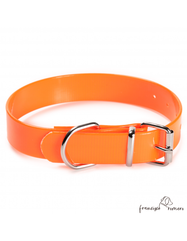 Collar Biothane Gold 2,5 cm hebilla...