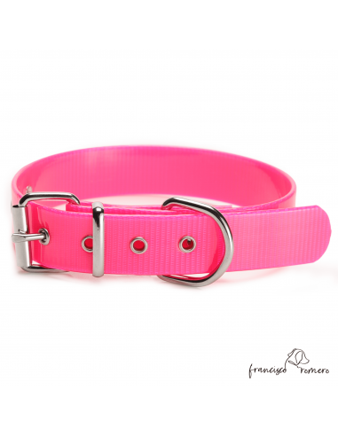 Collar Biothane Gold Ancho 2,5 cm...