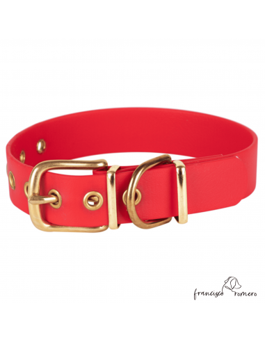 Collar Biothane Beta Latón Ancho 2,5...