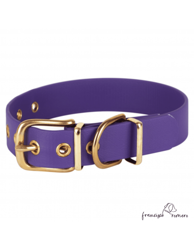 Collar Biothane Beta Latón Ancho 2,5...