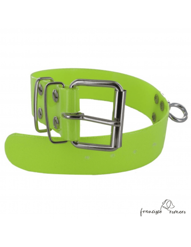 Collar Biothane Gold Ancho 3,8 cm -...