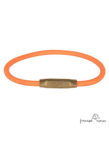 Collar redondo Biothane 6 mm Naranja