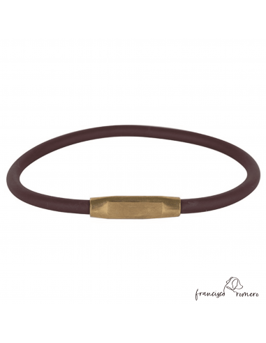 Collar redondo Biothane 6 mm Marrón