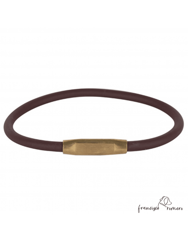 Collar redondo Biothane 8 mm Marrón