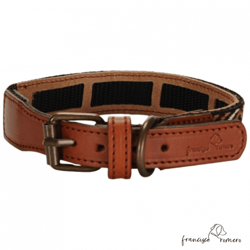 Collar Piel con Funda Antiparasitaria...