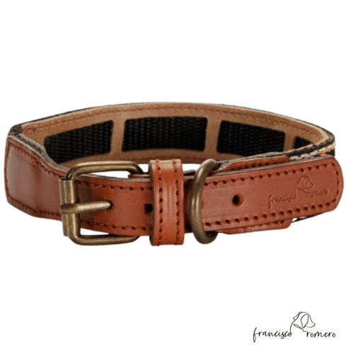 Collar Piel con Funda Antiparasitaria...