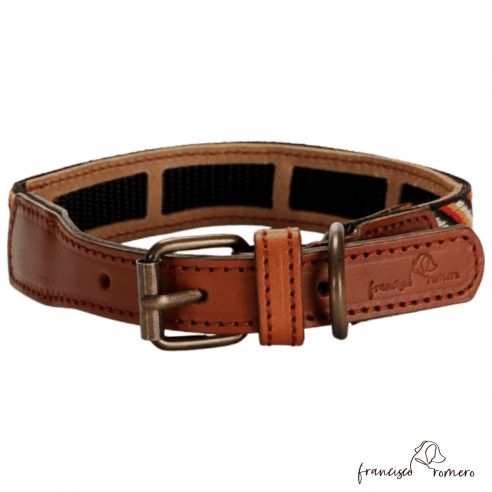 Collar Piel con Funda Antiparasitaria...