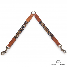 Amarre para dos perros Piel...