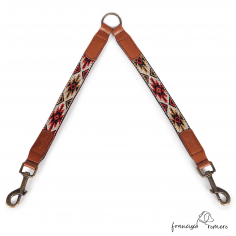 Amarre para dos perros Piel...