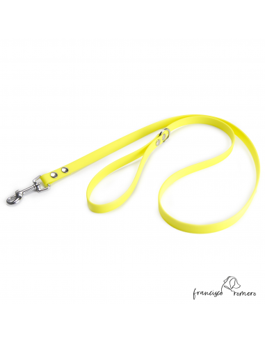 Traílla para perros de rastro Amarilla