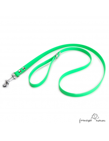 Traílla para perros de rastro Verde