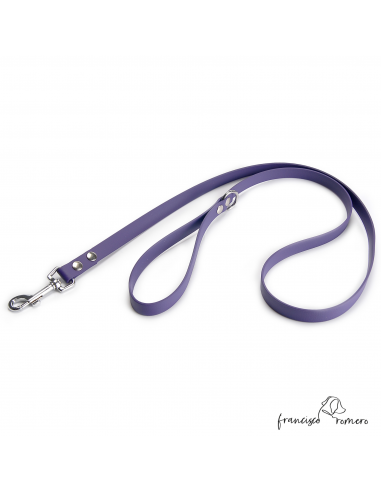 Traílla para perros de rastro Violeta