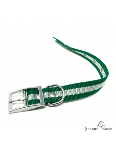 Collar nylon hebilla alemana Bandera...