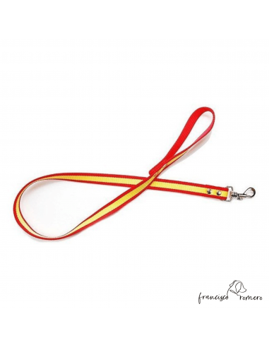 Correa para perro nylon Bandera España