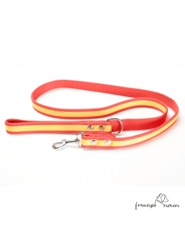 Correa para perro nylon Bandera España
