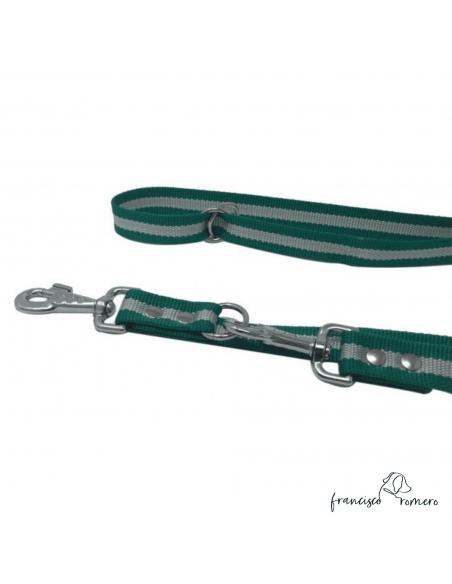 Correa adiestramiento multiposición nylon Bandera Andalucía