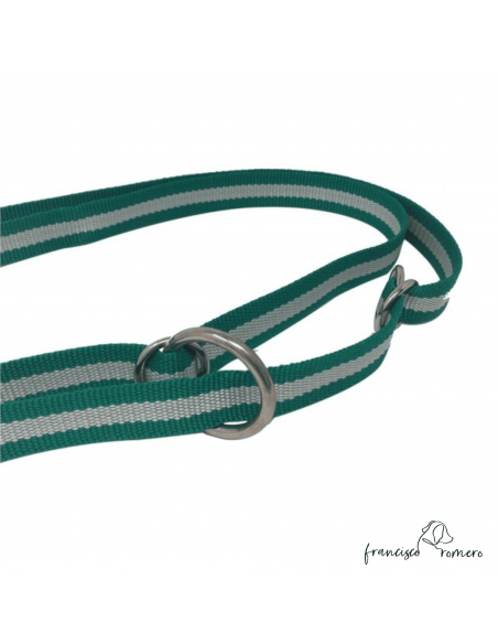 Correa adiestramiento multiposición nylon Bandera Andalucía