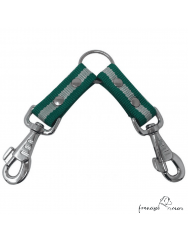 Amarre doble para perros nylon...